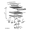 GE MTX21DABBRAA compartment separator parts diagram