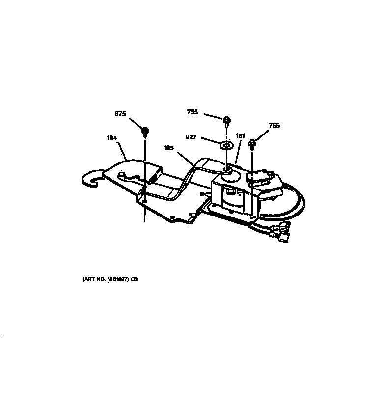 GE JT910SY1SS door lock diagram