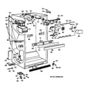 GE TBX19VIBDRWW cabinet parts diagram