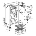GE TBX14SYZHLWH cabinet diagram