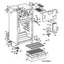 GE TBG16SACBRAA cabinet diagram