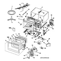 GE JE1660GA01 microwave diagram