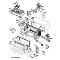 GE JEM31GA01 microwave diagram