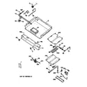 GE JGBP27BEA2WH gas burner parts diagram