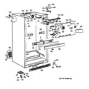 GE TBX19PABLRBB cabinet diagram
