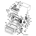 GE JES833WY02 microwave diagram
