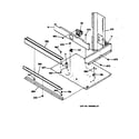 GE JTP55WV2WW spacer diagram
