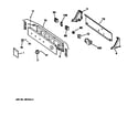 GE DWLR473ET0WW control assembly diagram