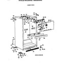 GE TBX22JAXFRAA cabinet parts diagram