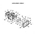 GE JSP28GN1 door diagram