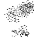 GE JKP44GT1BB door diagram