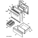 GE JBS27GT1 door/drawer diagram