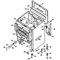 GE JBS27GT1 cabinet diagram