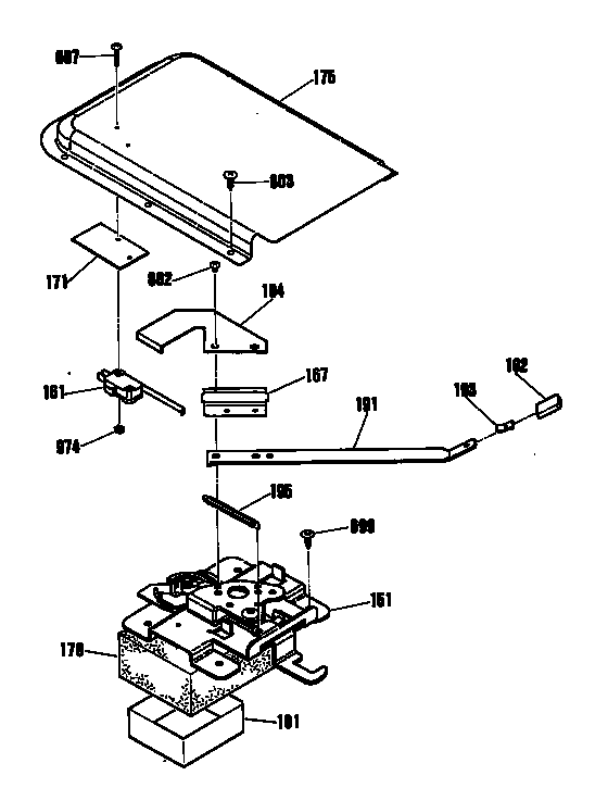 GE JBP15GIT1WH lock diagram