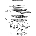 GE TBH21JATERWH compartment separator parts diagram