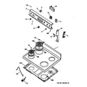 GE JBS27AW1 cooktop diagram