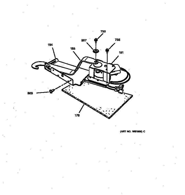 GE JCSP38GV2BB lock diagram