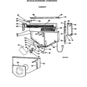 GE ZGU660ES3BG downdraft diagram