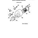 GE ZGU660ES3BG blower assembly diagram