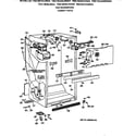 GE TBX18DAXKRAA cabinet parts diagram