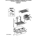 GE TBX18SAXKRWW shelf parts diagram