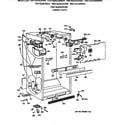 GE TBX19JAXJRAA cabinet parts diagram