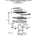 GE TBX19JAXJRAA compartment separator parts diagram