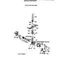 GE GSC1200X04 motor-pump mechanism diagram