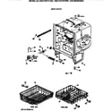 GE GSC900X04BA body parts diagram