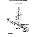 GE GSC900X04BA motor-pump mechanism diagram