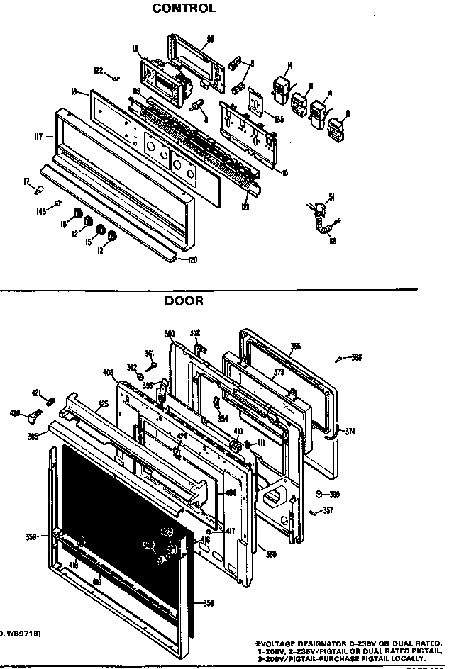 GE JKP27G*D1 control diagram