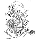 GE JKP16G*D1 upper oven diagram