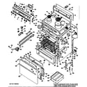 GE JBP23*01 electric range diagram