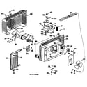 GE AT506FSK1 cabinet/chassis diagram