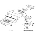GE JHP61G*H2 rangehood diagram