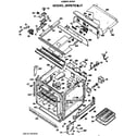 GE JKP67G*J1 lower oven diagram