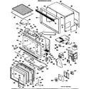 GE JKP68G*K1 microwave oven diagram