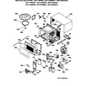 GE JES1133WN01 microwave diagram