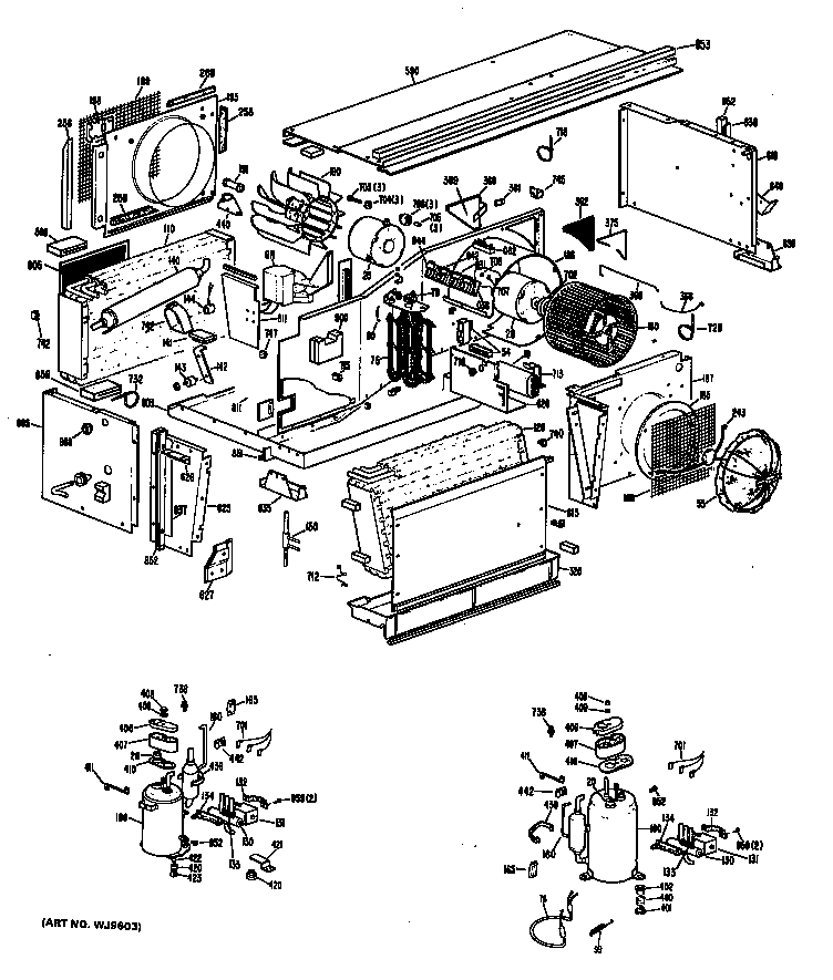 GE A3B789DGELD3 chassis diagram