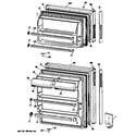 GE CTHY15CPJRWH doors diagram