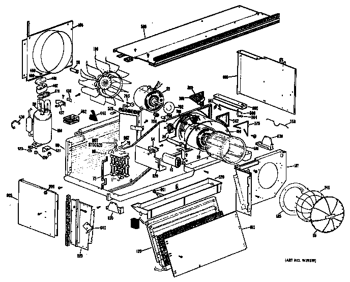 GE A2B558DAASSA chassis diagram