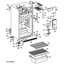 Hotpoint CTX14CYSDRAD cabinet/shelves diagram
