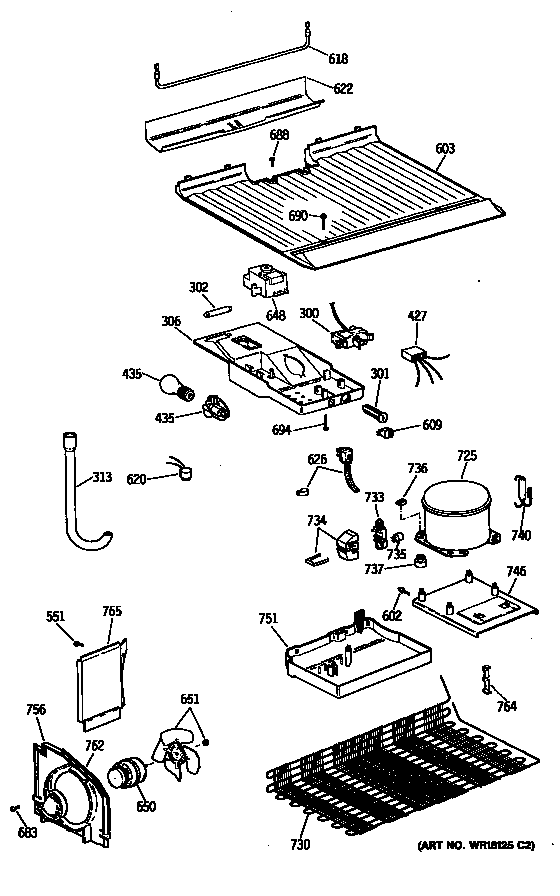 Hotpoint CTX16EYTBRWH unit diagram