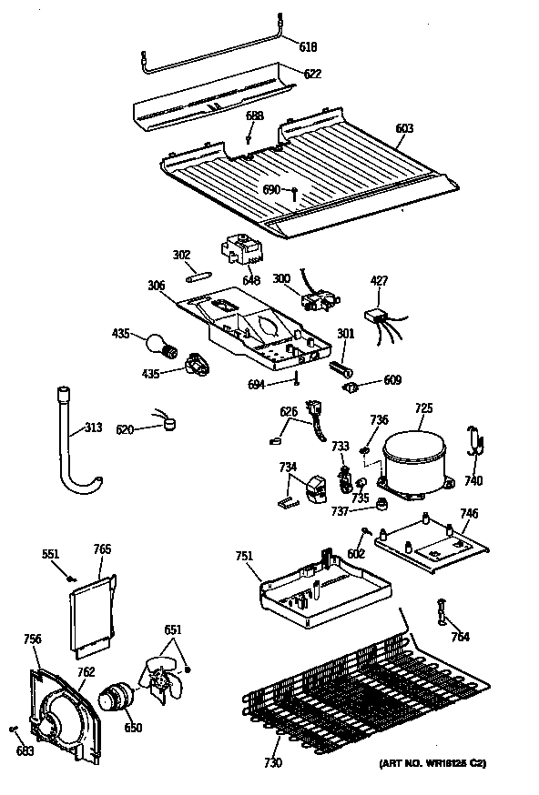 Hotpoint CTX16CITBLAD unit diagram
