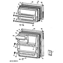Hotpoint CTX16CYTDRAD doors diagram
