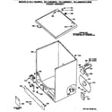 Hotpoint DLL2650RCL cabinet assembly diagram