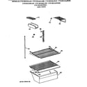 Hotpoint CTX18CAXKRAD shelf parts diagram