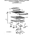 Hotpoint CTX18CAXKRAD compartment separator parts diagram