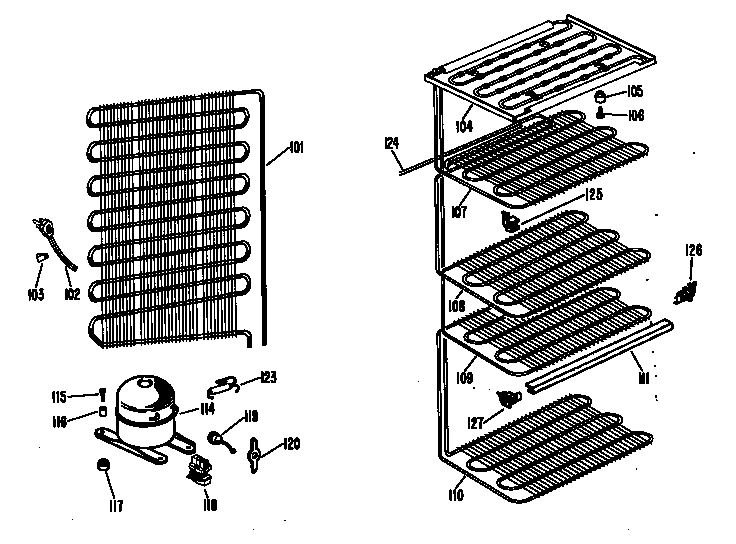 Hotpoint FV21CAD unit diagram