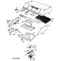 Hotpoint JN630*02 rangehood assembly diagram
